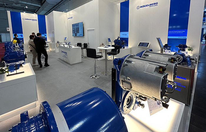 R&ouml;gelberg Messestand