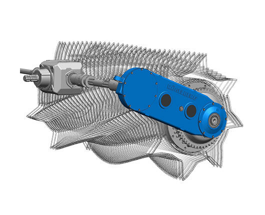 Rögelberg Rotor-Stirnradgetriebe